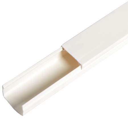 Кабель-канал 40x25 мм 2 м цвет белый